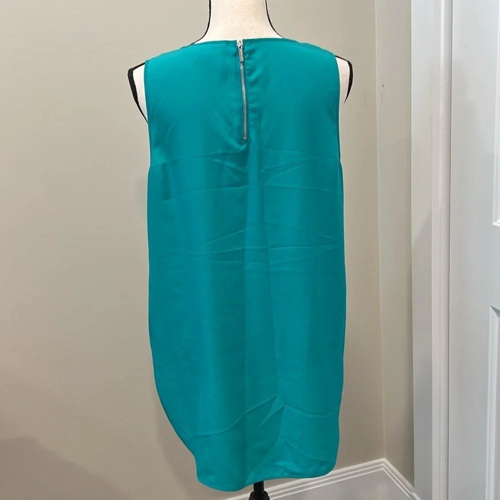 Michael Kors Green Boxy Tank Top